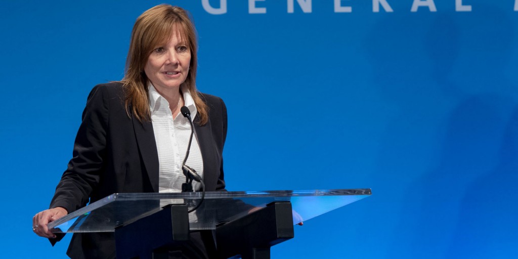 Twin roles: Mary Barra will be both CEO and chairman of GM, allowing her to put her stamp more completely on the automotive giant.