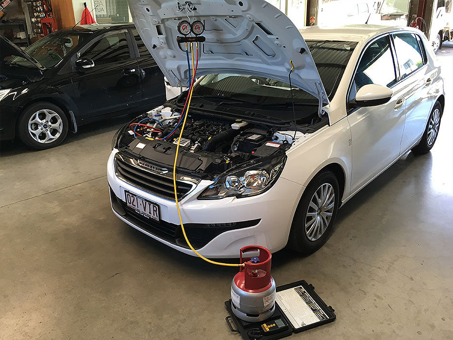 Gas challenge: The Peugeot 308 was one of the first models sold in Australia using new air-conditioning refrigerant R1234yf.