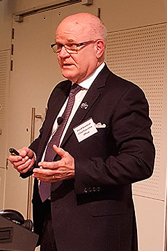 Changing times: AADA CEO David Blackhall told the convention that the dealership model was under threat in Australia. 