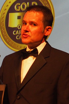 Andrew Holmes -  Gold award winner, camper and caravan category