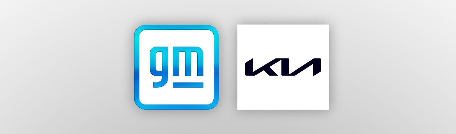 GM, Kia show new logos